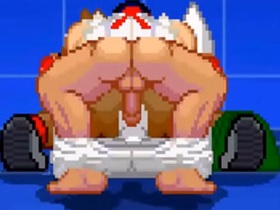 MUGEN Ryu dominates Fox McCloud asian hard core joyous copulation videos