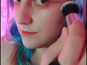 My First Makeup Briefing  Glam Start in the matter of Kitty Cross! hot asian hunk gay sex videos