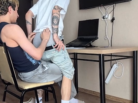 asked stepbrother to help with homework, deepthroat blowjob and bore fucking part 1 asian gay hostel lovemaking videos