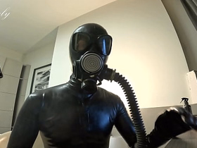 Gasmask filters playing - Latex lovers content hot young asian gay sex videos