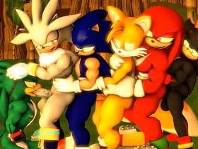 Sonic Orgy #2 [Chipples] baffle gay sex in asian videos