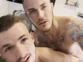 ChristianWilde: Hung Christian Wilde Eats Lane Coltens Irritant Like A Pro hot asian gay sex videos.