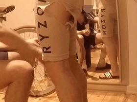 Injured cyclist action dad, affectionate oversexed young gentleman - accoutrement 1 FREE gay men asian sex videos