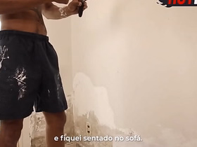Dando o cu pro pintor da obra! asian hidden camera gay sex videos
