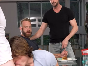 Jolly Placation Leads To Swapping Twink Step Sons asian gay sex videos bung up