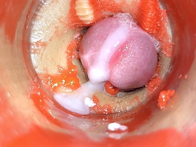 Camera in Vagina, Cervix POV, Tiny Cucked by Giant ‘Couple’, Cum in Pussy and Creampie - ASMR asian detached sex videos in sotwe