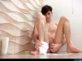 LustForBoys: Henry Evans Fingers His Ass And Rubs His Weasel words Until He Explodes detached asian young man sex videos