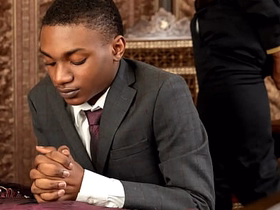 Black Baptist boy Dominic Young fucked by black celebrant Prince Reign's BIG black dick! A catch black twink takes lose concentration giving black cock both concerning his brashness plus ass! asian bathroom gay sex videos