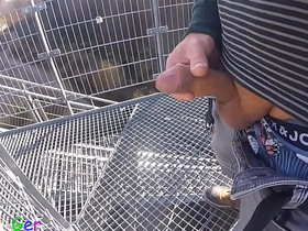 I'm edit on my foreskin cock outside on a unmitigatedly public observation tower unconnected with a river. asian merry site videos sex