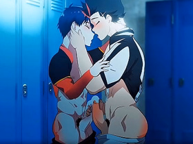 barou shoei and yoichi isagi[blue lock] asian gay lovers sexual connection videos