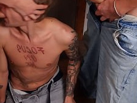 No62 Two Guys With Big Dicks Roger a Twink's Tight Asshole asian group gay sex videos