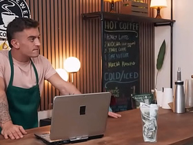 MEN - Lily Lou Catches Drake Von Plus Trevor Brooks Fucking, Then Joins For A Steamy Coffee Shop Threesome asian public toilet unconcerned sex videos