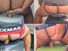 iAmBearBoy Usando Brinquedo Anal xxx hot asian gay sexual connection videos