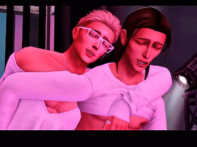 Horny Femboy Gets Juicy Cumshot In Club Bathroom (SIMS Blissful PORN) asian obese dick Blissful sex videos