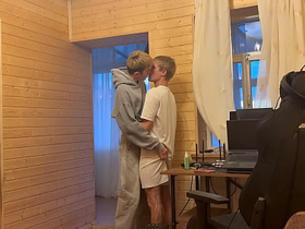 No55 Part 1: A twink invited his affiliate to fuck while his boyfriend was relaxing asian gay sex videos with friends