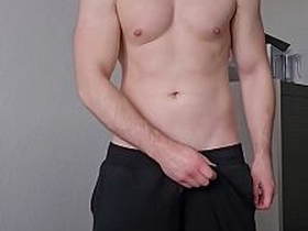 Master Wreck wide of PhantomGentX! He Flexes Abs, Switches Poses & Strokes his Thick Cock - Solo Masturbation this vid asian gay sex videos