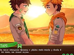 Chapter 7 - Keitaro fucks Hiro on the dock (Russian dub) asian village gay boys sex caught videos