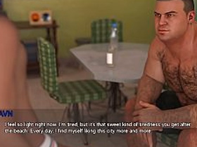 Stepdaddy May Adulate - Hunk Daddy's Golden Shower & Muddied Blowjob be worthwhile for Twink in Steamy Shower gay sex asian gay sex videos