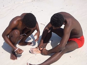 Unconscionable Twinks Sameul and Wilson Bareback asian gay sex videos alfresco