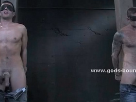 Two submissive, gay studs acquire thrashed asian gay gang sex videos