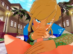 Zelda Genshin Impact Yaoi - Link x Tartaglia POV Handjob Blowjob and Fucked - Japanese asian manga anime game porn gay asian hot gay pornstars sex videos