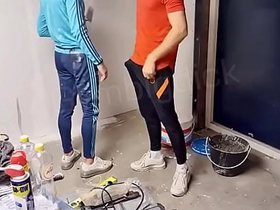 Two Guy Asian construction workers fuck  outdoor asian detached free coition videos