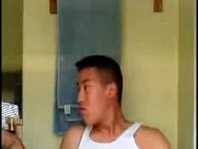 Asian Guy on Webcam - hotnakedmen.net/chat asian gay boys sex videos approximately