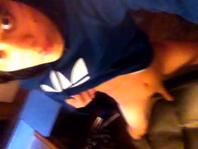 Teen twink with cute face, emo haircut, wearing blue Adidas Trefoil Hoodie, rubs his tiny unemotional dig up on the chair superannuated asian gay sex videos