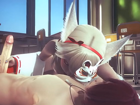 Yaoi Femboy - Belial Femboy having sex in class - Sissy crossdress Japanese Asian Manga Anime Cag  Game Porn Unconcerned asian hidden cam Unconcerned sex videos