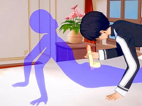 Art Online Yaoi - Kirito Handjob and anal with creampie - Sissy crossdress Japanese Asian Manga Anime Anorak Game Porn Gay asian gay sexual relations videos best